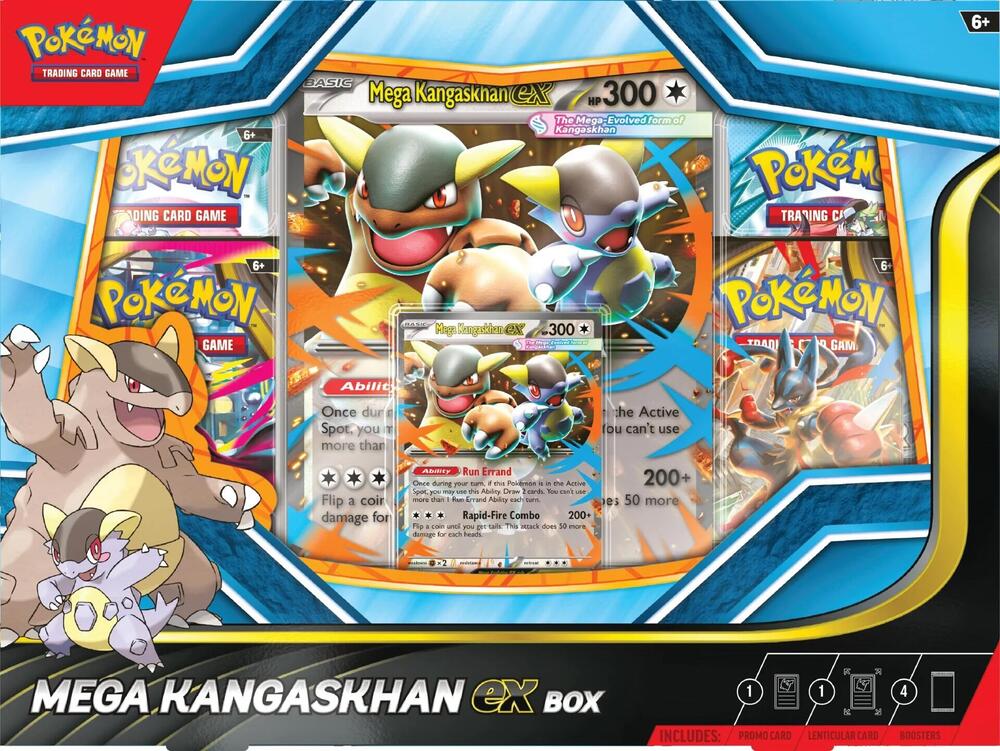 Mega Kangaskhan ex Box - Pokémon Trading Card Game