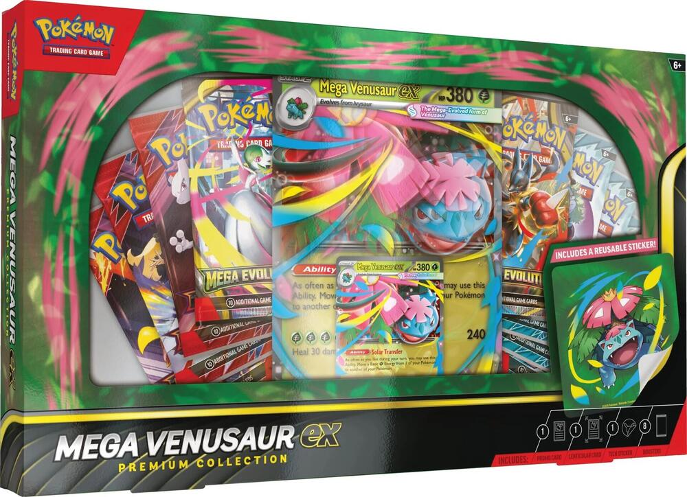 Mega Venusaur ex Premium Collection - Pokémon Trading Card Game